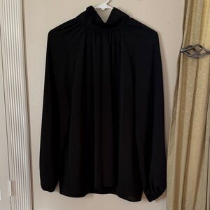 Elegant Black Women's Blouse